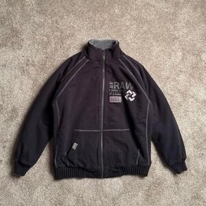 DISSIDENT Y2K STYLE FLEECE LINED JACKET